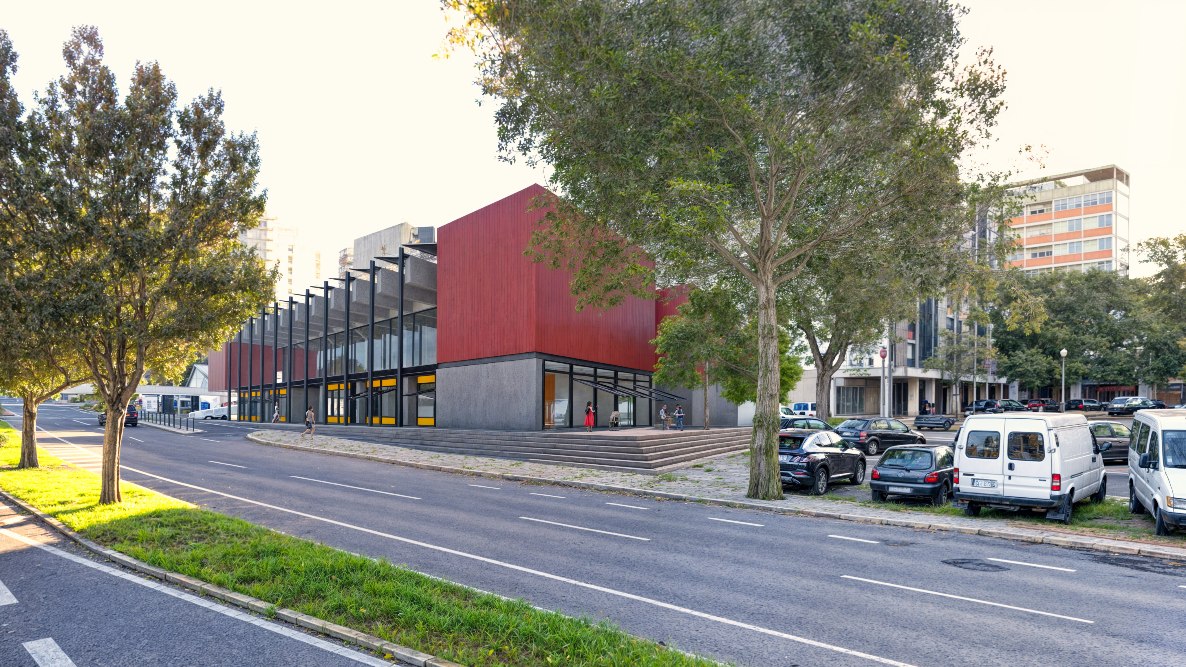 Mercado dos Olivais, Visualização