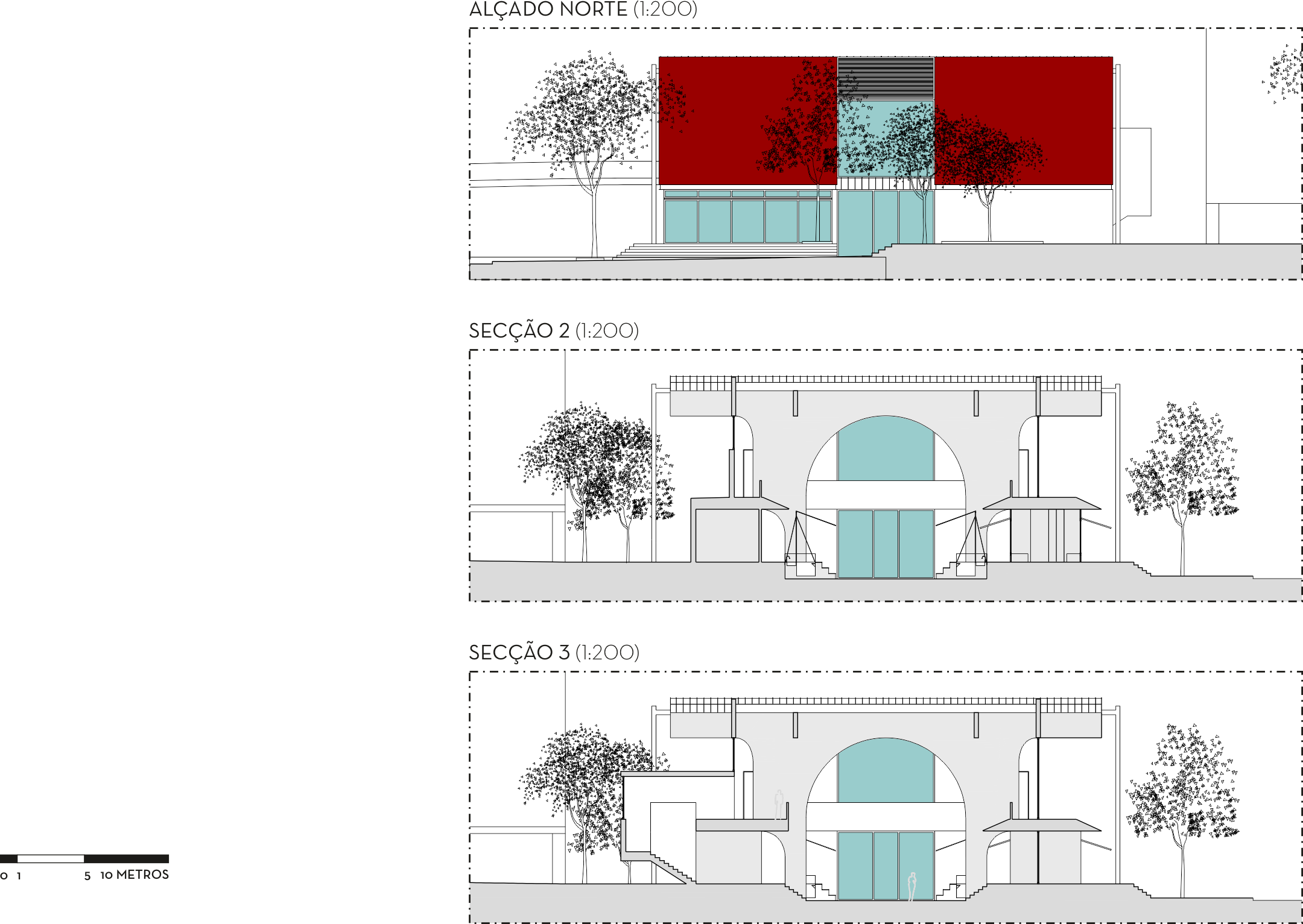 Mercado dos Olivais, Desenhos