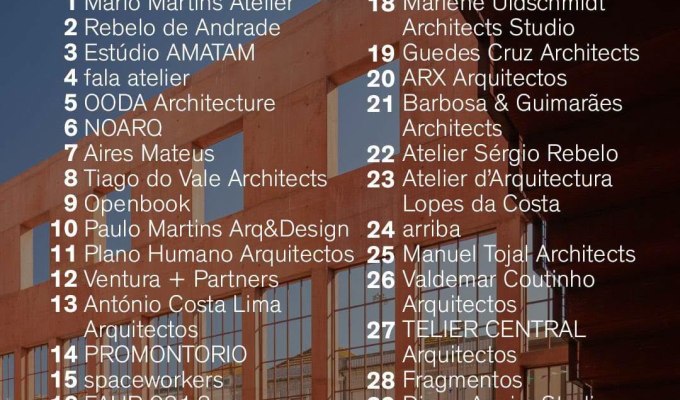 Tiago do Vale Arquitectos no “Top 8” da&nbsp;Architizer