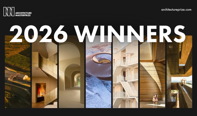 Vencedores do Architecture MasterPrize&nbsp;2026